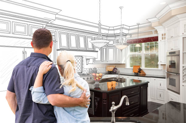 Professional Kitchen Flooring technician working in Riverside, MD